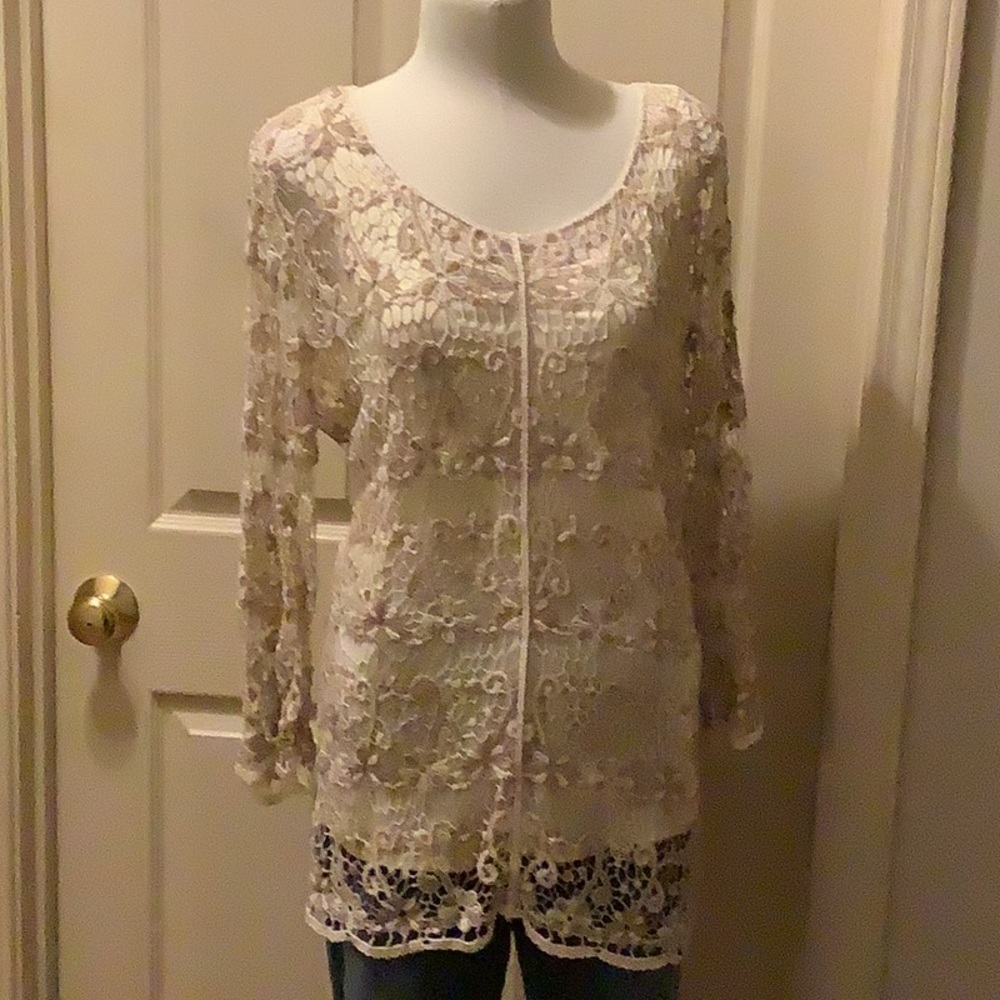 Crochet Tunic w/Cami